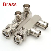 q9 bnc male to 2x dual bnc female connector bnc male to bnc 2x female tee type 3way splitter type f rf adapter video coaxial