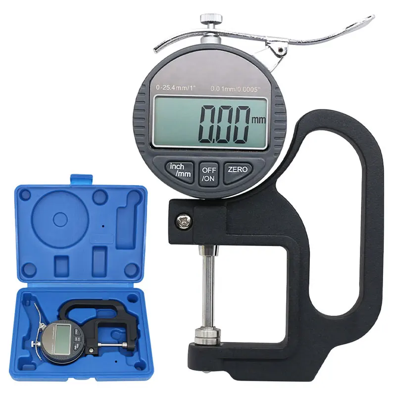 

Толщиномер цифровой с плоской головкой, толщиномер, процент, микрометр, пленочный кабель, измерительные инструменты для кожи и бумаги