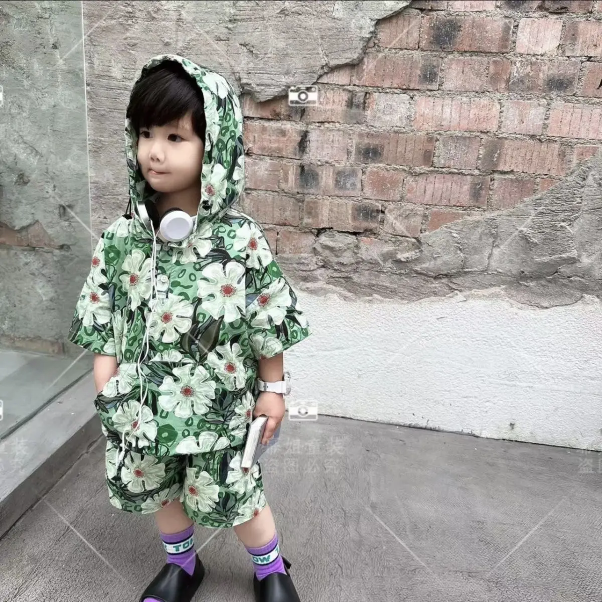 

Футболка и штаны для мальчиков 2-12 лет, с капюшоном