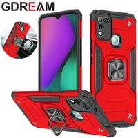 Shockproof Phone Case For Infinix Smart Note Lite Zero Magnetic Armor Ring Protection Cover For Infinix Hot Play