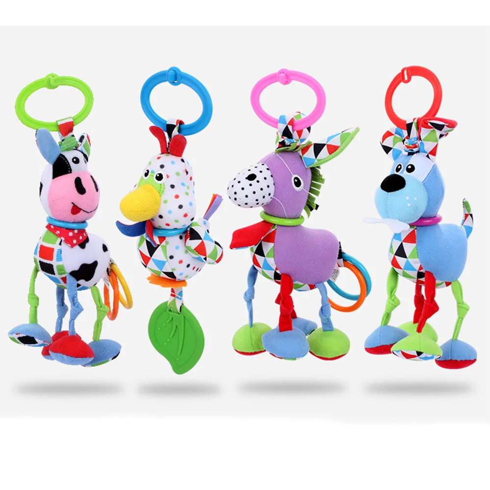 

Животные тянуть колокольчик детская фотокровать подвесные игрушки обучающая игрушка для новорожденного