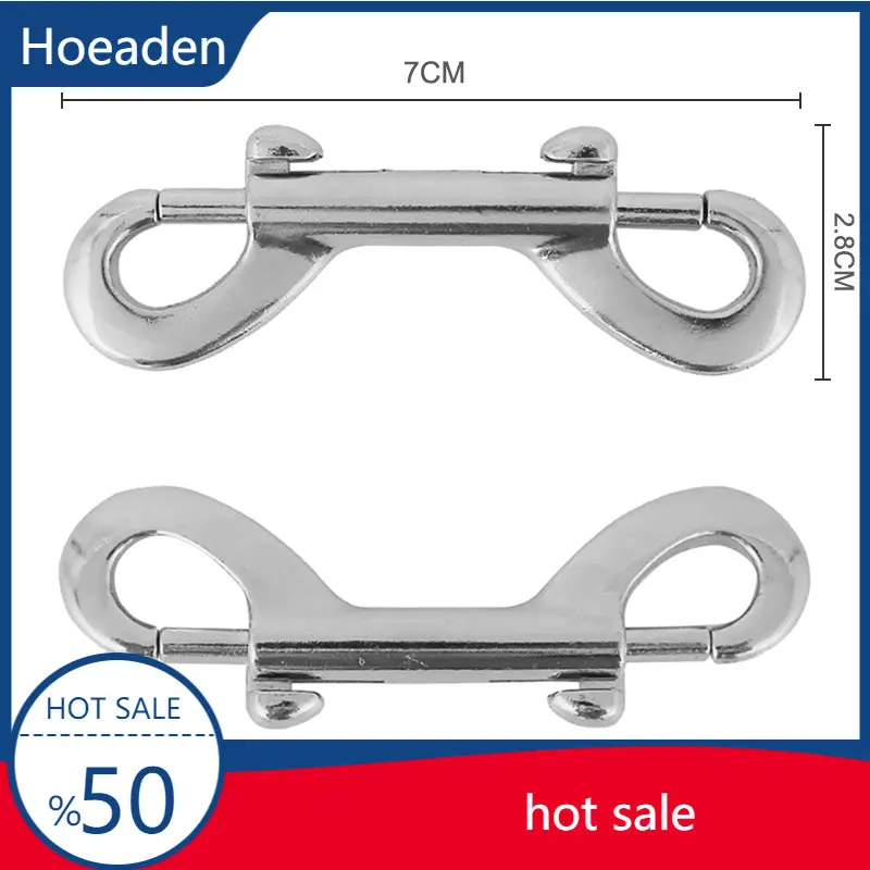 

Double Ended Bolt Snap Hooks Heavy Duty Trigger Chain Marine Grade Metal Clips For Farm Use Water Bucket Dog Leash Horse Tack