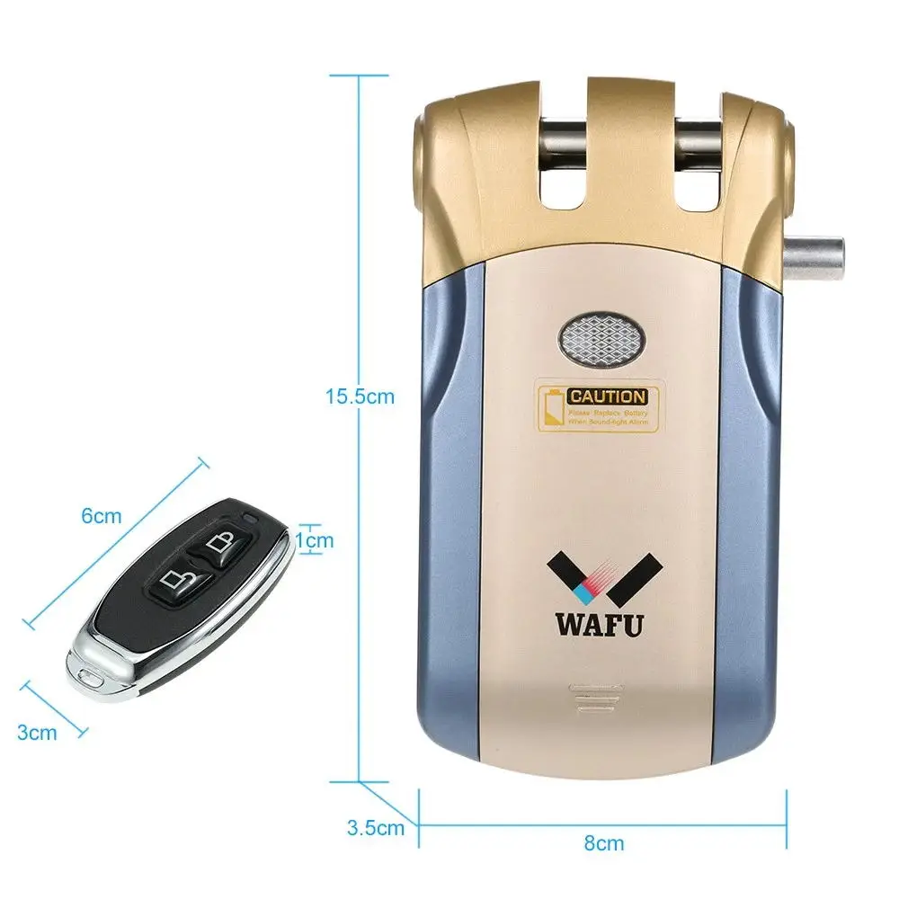 

Smart Access Control Keyless Electronic Remote Key Door Locks with App