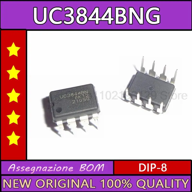

10 шт./лот Uc3844bn подключаемый dip-8 новый оригинальный импортный на uc3844bng