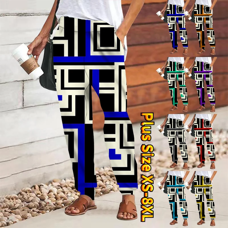 

Новинка 2023, спортивные брюки большого размера, брюки для йоги с принтом, свободные брюки с цветочным принтом, женские модные повседневные брюки, женские брюки