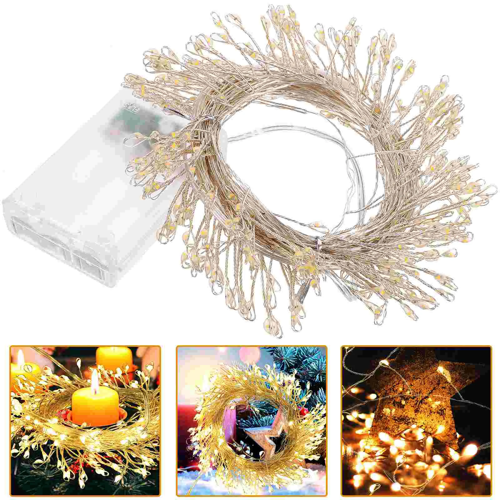 

Decor Hanging Lamp Adornment Christmas Light Household Housewarming Gift Festival Pvc Plastic Convenient Elements