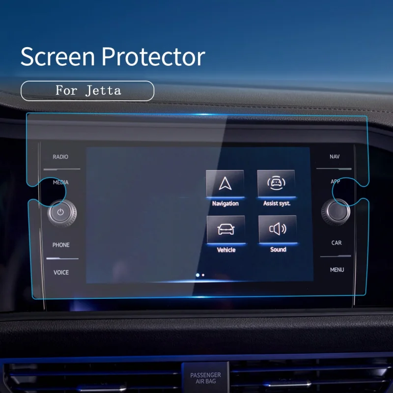 

Автомобильные наклейки, Защита экрана для VW Jetta 2023, дисплей
