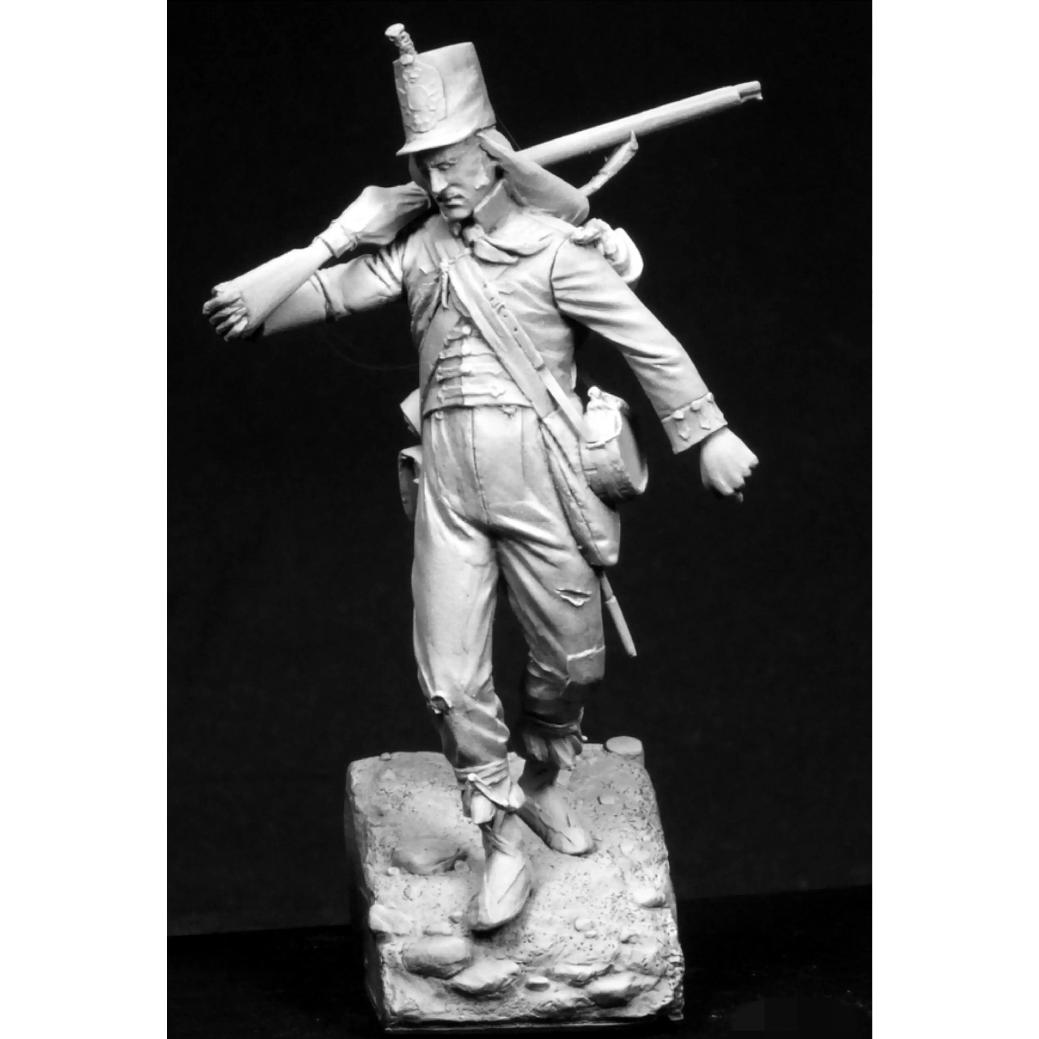 Фигурка модели из смолы 54 мм GK комплект в разобранном и неокрашенном виде