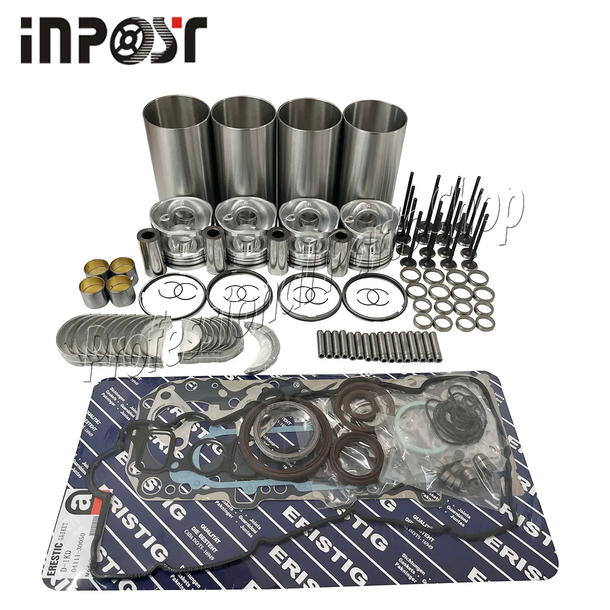 

1KD Overhaul Rebuild Kit For Toyota Engine Piston Liner Gasket Bearing