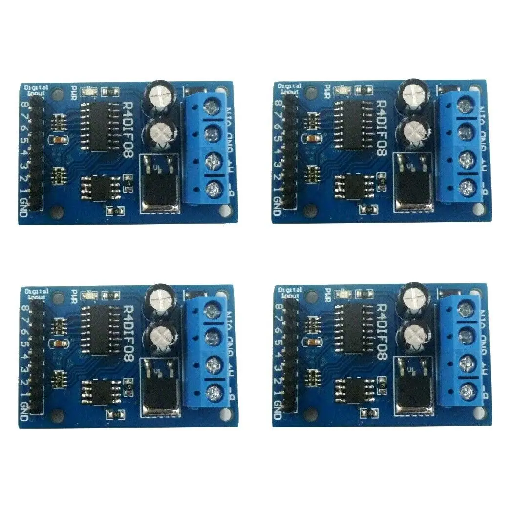 

DC 12V 8 Digital Switch to RS485 Acquisition Board Modbus Rtu TTL IO PLC Module