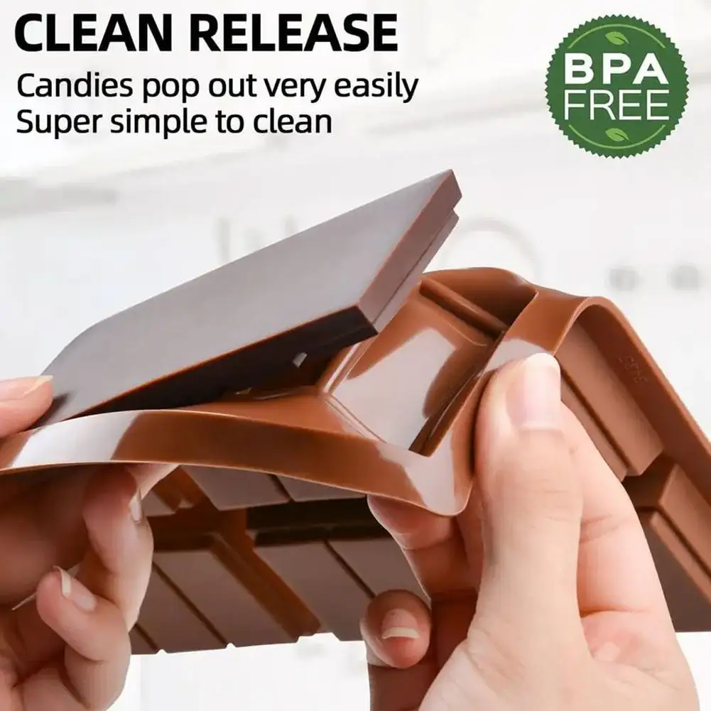 

Rectangle Bonbon Shape Cake Mold Silicone Bakeware Fondant Chocolate Mold Bakery Mould Baking Accessories Cake Pan Pastry Tools