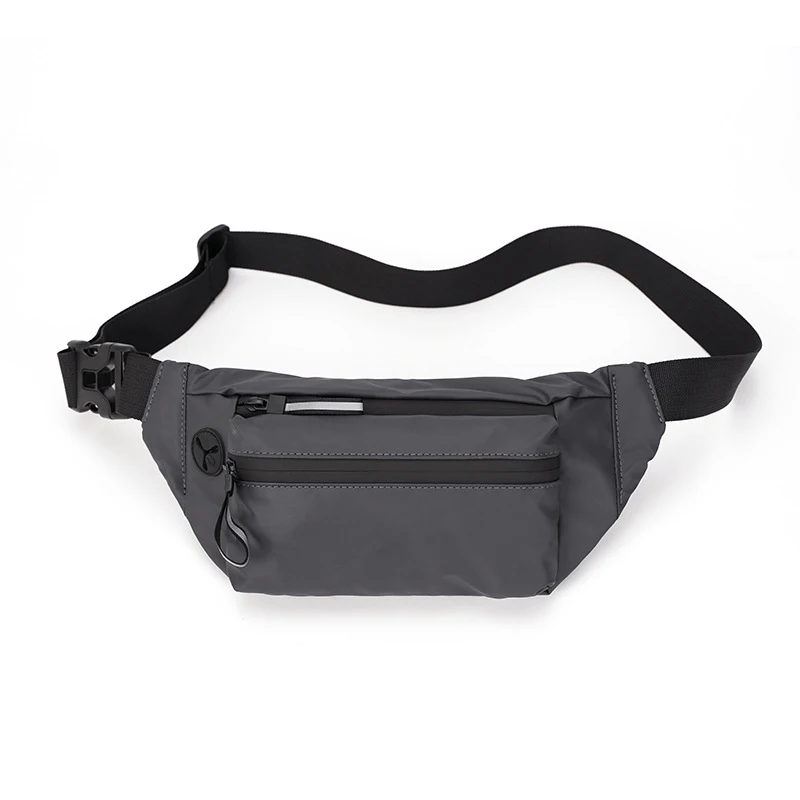 1PC Trendy Oxford Men Women Running Waist Belt Bum Fanny Pack Soft Outdoor Sports Leisure Chest Crossbody Bag