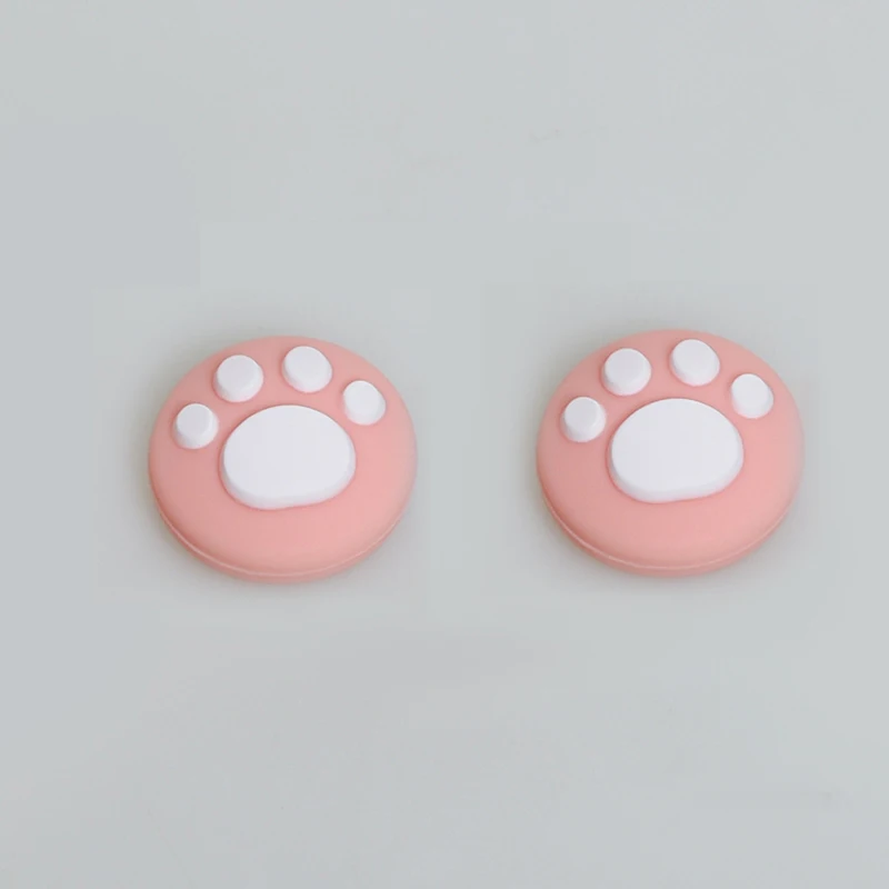 

5 пар, запасные силиконовые колпачки для геймпада в виде кошачьей лапы