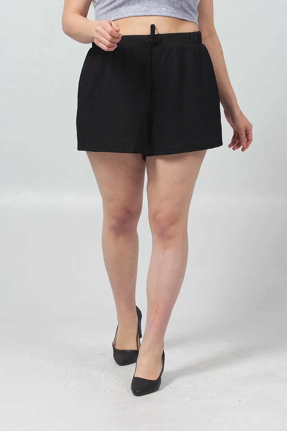 

Women's Shorts Large Size Clothing Crepe Fabric Multi Color New Summer Bermuda Basic Short Pants Mini Trousers
