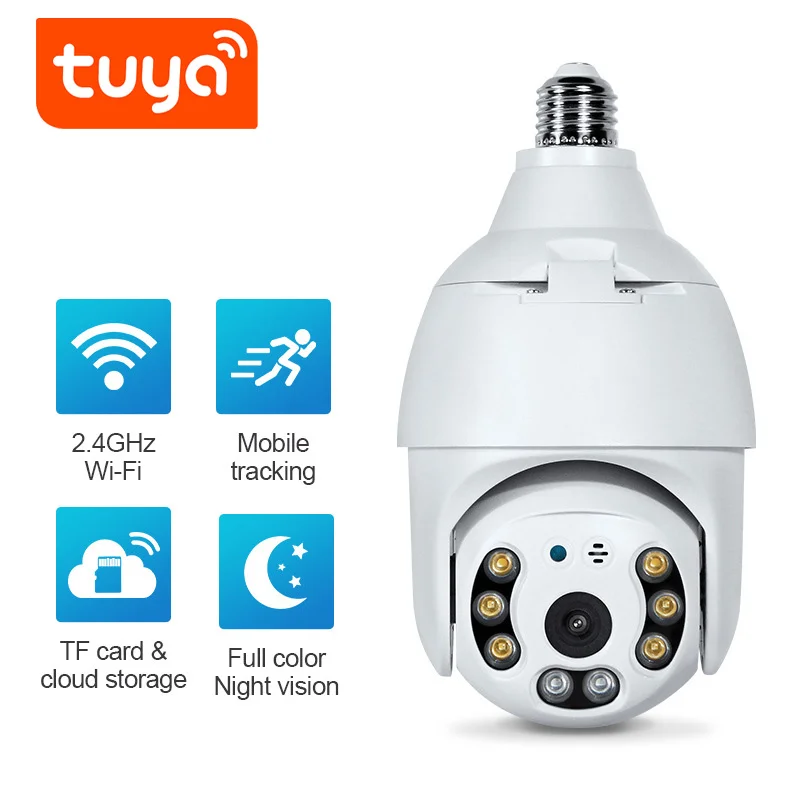 

IP-камера Tuya компактная с Wi-Fi и функцией ночной съемки