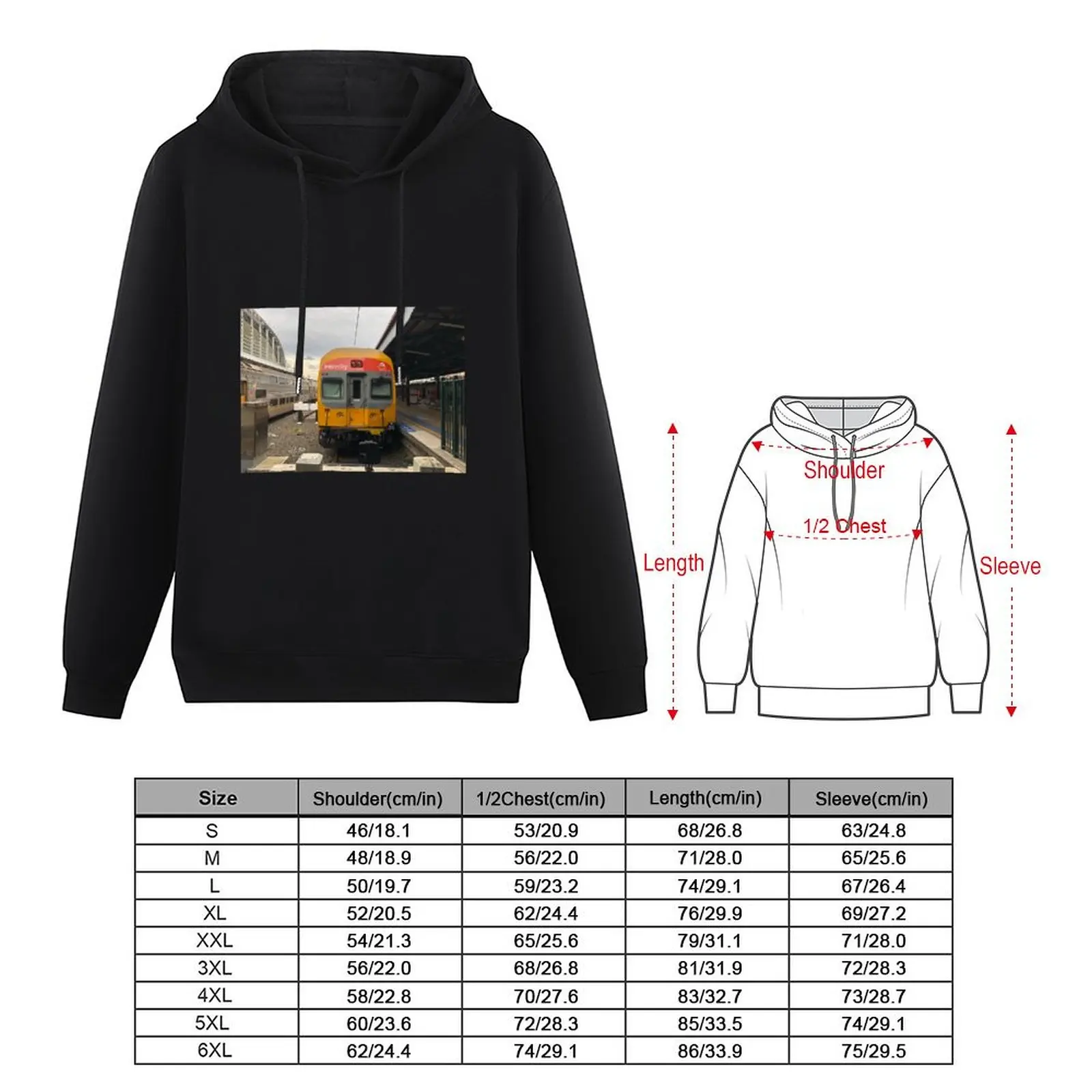 NSW TrainLink InterCity V Set at Central Station пуловер с капюшоном для мужчин носят уличная мужская
