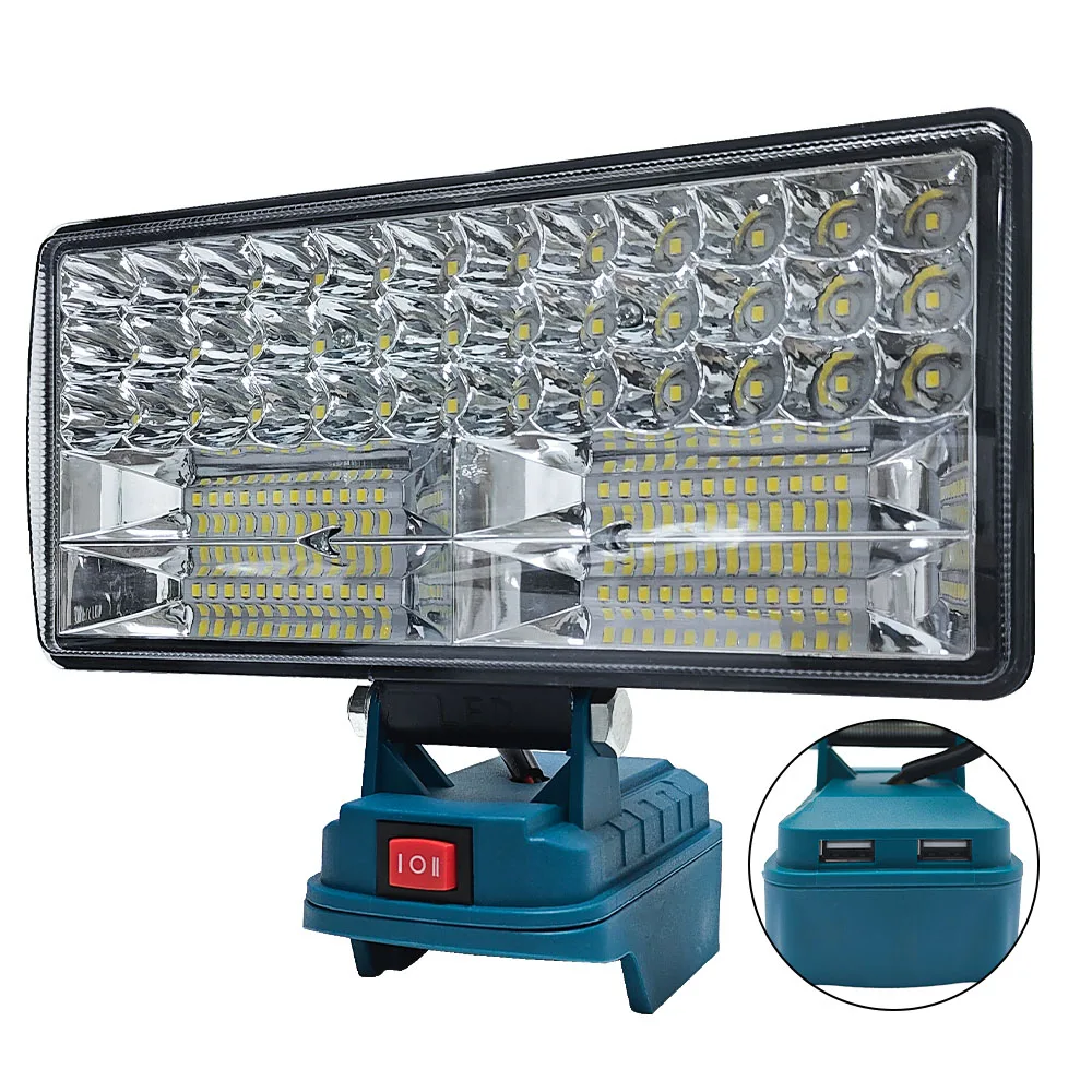 

Портативный 84 светодиодный фонарь Makita для 18В аккумулятора