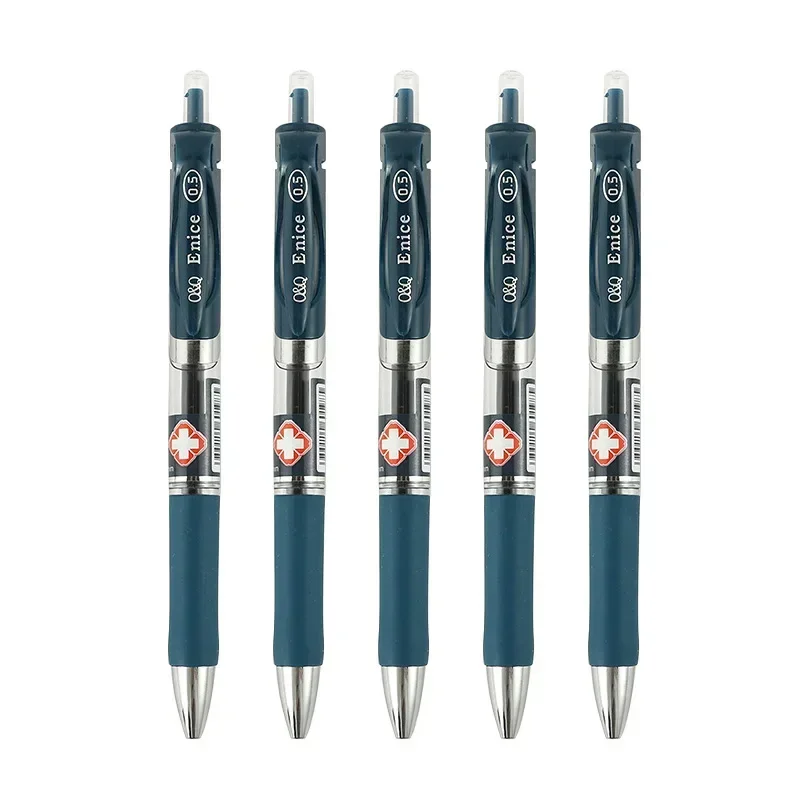 

Гелевые ручки синие 0,5 мм 5 шт.