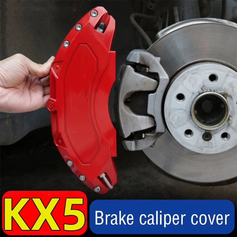 

For KIA KX5 Car Brake Caliper Cover Aluminum Metal Fit 2.0 GL 1.6T GLS DLX Premium 2016 2017 2019 2021