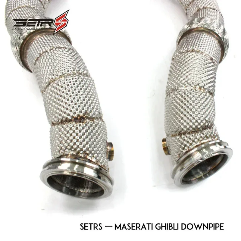 Фото Подходит для пакета Maserati Ghibli. Теплоизоляционная секция. Прямой перепуск. Звуковые волны. №4
