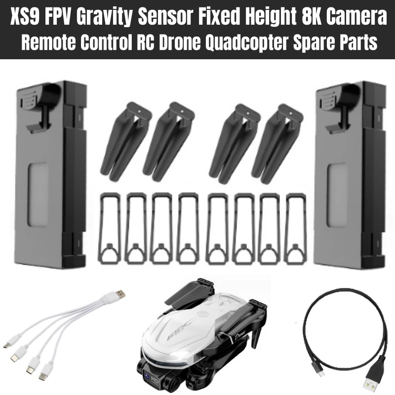 XS9 FPV датчик гравитации фиксированная высота 8K камера Дистанционное управление RC