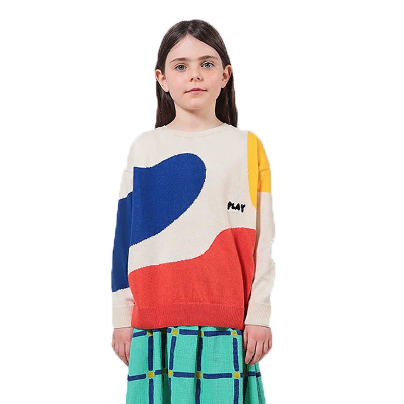 

2022 Spring Kids Boys Sweater Autumn Knitted Cotton Toddler Clothing Kids Cardigan Sweater Top Boys 2-12 Years Outerwear Coat