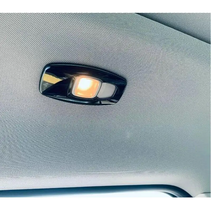 

Передний и задний абажур для чтения автомобиля из нержавеющей стали для Mitsubishi outlander 2022 2023