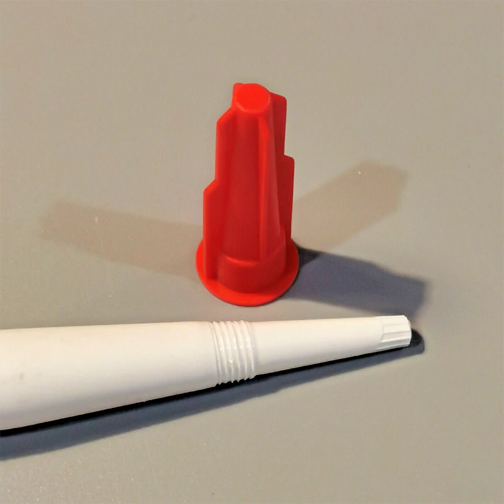 

Caulk Nozzle Cap Caulking Nozzles Nozzles Screw Cover Plastic Re-Sealable Silicone Tube Nozzle Cap Workshop 2022