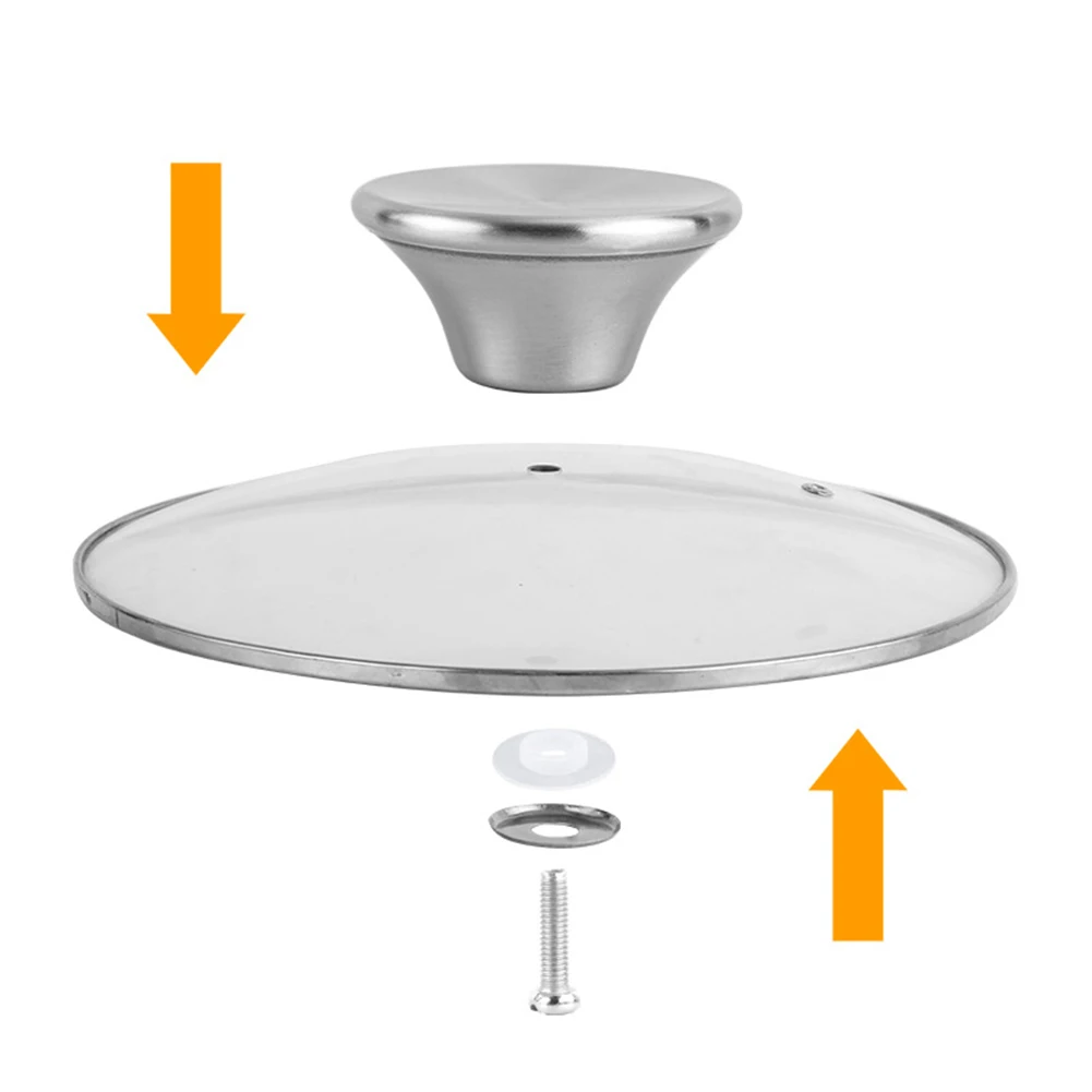 

Highly Compatible Pot Lid Knobs Pot Cover Handle Universal 2pcs Pot Handle Ranges Accessories Replacement Kits