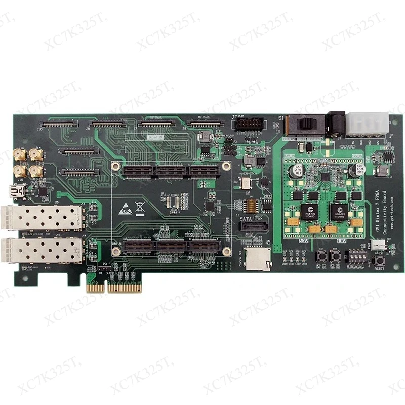 Фото Плата XC7K325T, плата для разработки, высокоскоростная основная плата 10G Ethernet Network KiNT Ex-7, SATA, PCIe №1