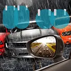 2 шт., автомобильная пленка для зеркала заднего вида, с защитой от дождя
