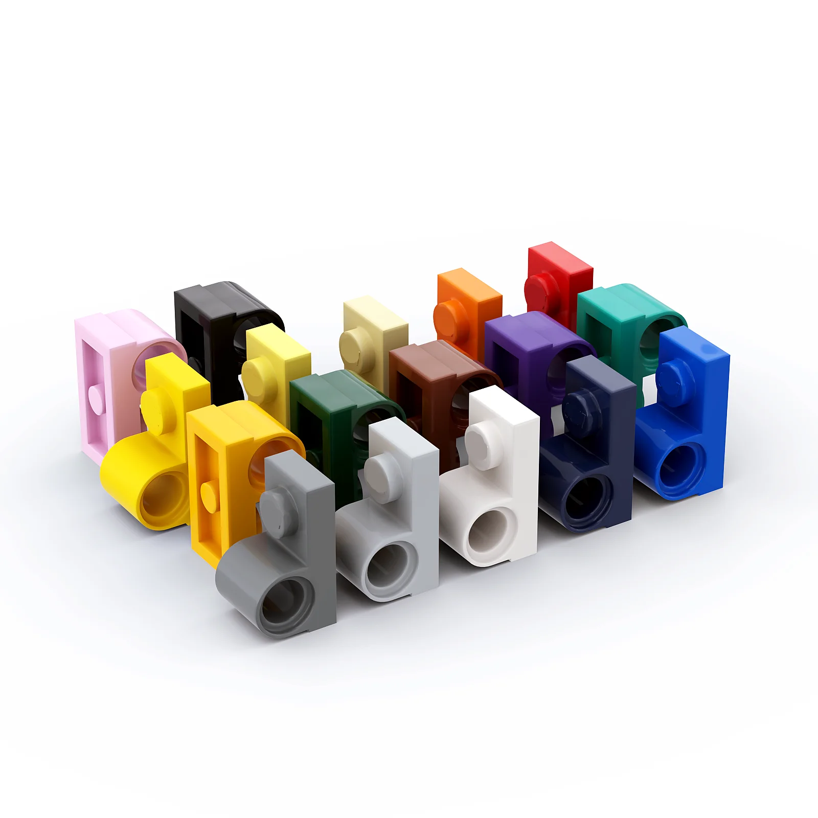 

Радужная свинка MOC частицы 11458 пластина, 1x2 со штифтовым отверстием для строительных блоков детали «сделай сам» совместимые сборы обучающая Подарочная игрушка