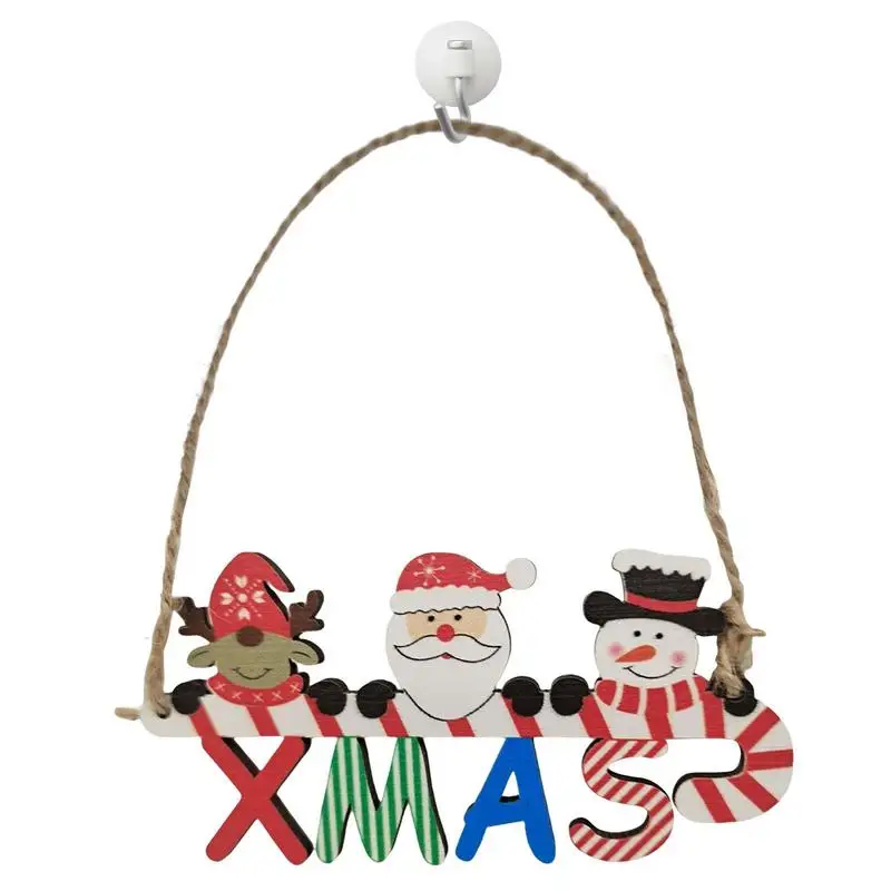 

Рождественская деревянная подвеска, рождественские деревянные украшения для гнома, рождественская подвеска для гнома, подарочные бирки, п...