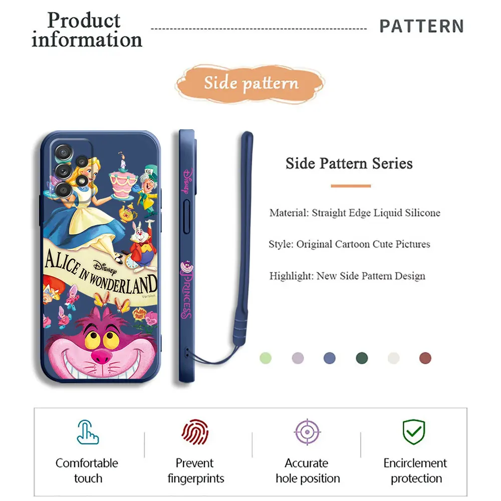 Чехол для телефона Samsung Galaxy A31 A20s A01 Core A02s A02 A04e A10 A03 A05s A30 Алиса в стране чудес