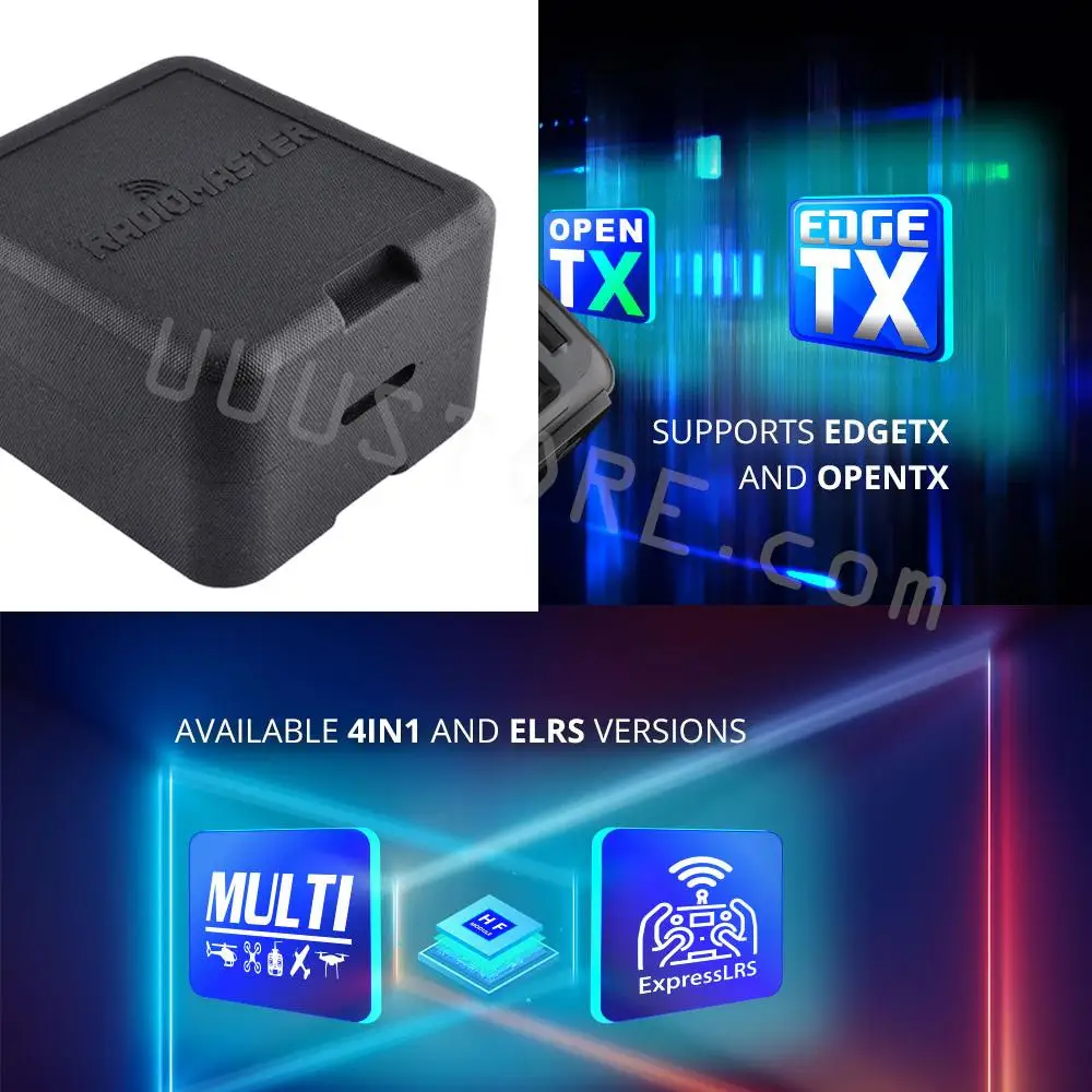 В наличии Новый RadioMaster TX16S Mark II V4.0 Подвес для зала 4IN1 Радиоконтроллер ELRS Поддержка