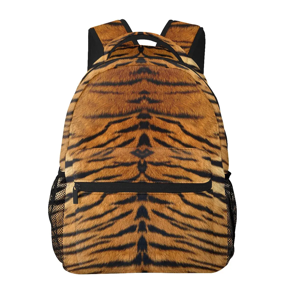

Men Woman Backpack Tiger Fur Sketch Color Picture Schoolbag for Female Male 2022 Fashion Bag Student Bookpack
