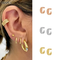 crmya gold silver filled clip earrings for women fake piercing ear clips leaves fashion ear cuff women jewelry 2022 wholesale