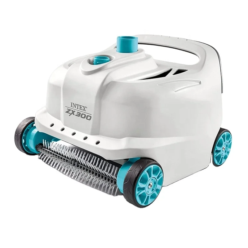

Intex 28005 ZX300 Deluxe автоматический очиститель для бассейна высококачественный Роботизированный очиститель для пола и стен для бассейна