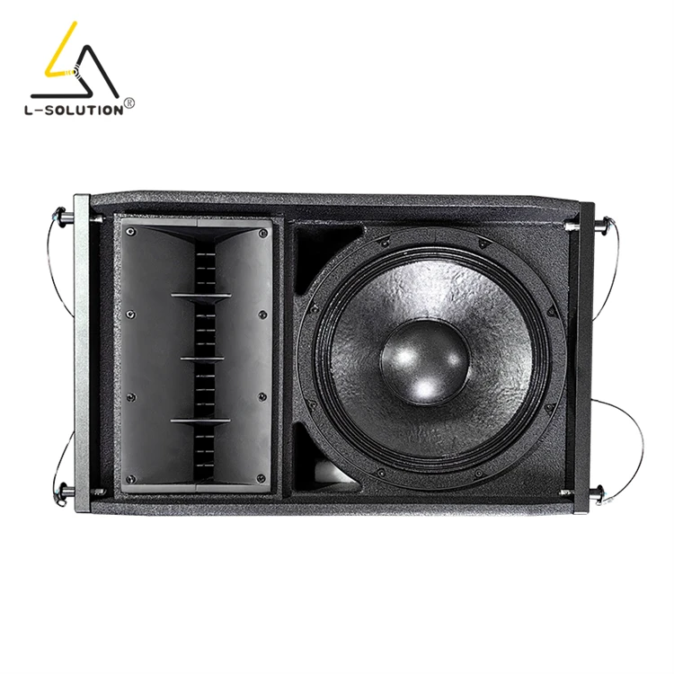 Фото Профессиональные акустические системы L-solution Stage Audio V12 Line Array, двухполосные пассивные колонки из березовой фанеры, 12 дюймов, RMS 500 Вт, чувствительность 105 дБ №4