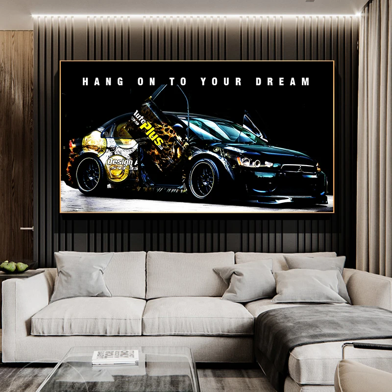 

Sports Car Posters Wall Art Decor Living Room Decoration Wall Paintings Interior Decoration for Home Wall Art