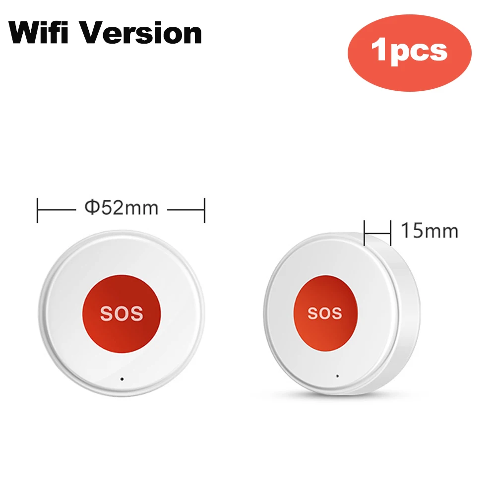 

Кнопка экстренного вызова Haozee Tuya ZigBee/Wi-Fi