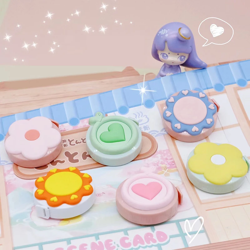 

1PC Mini Tape Measure For Household Use, Student Portable Meter Measure, Soft Tape Measure, Measuring Three Circumference, Legs