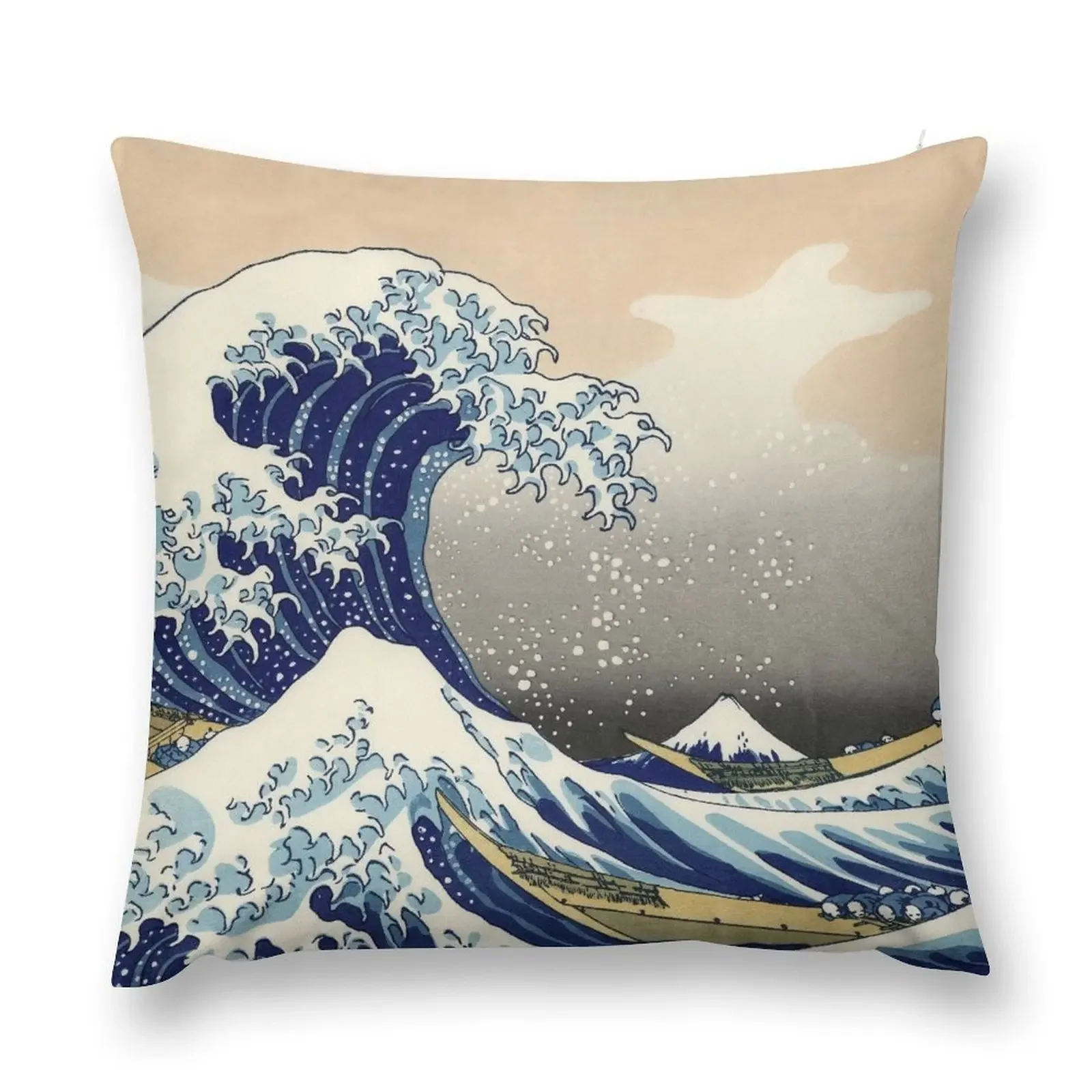 The Great Wave off Kanagawa от Katsushika Hokusai Декоративные наволочки для подушек