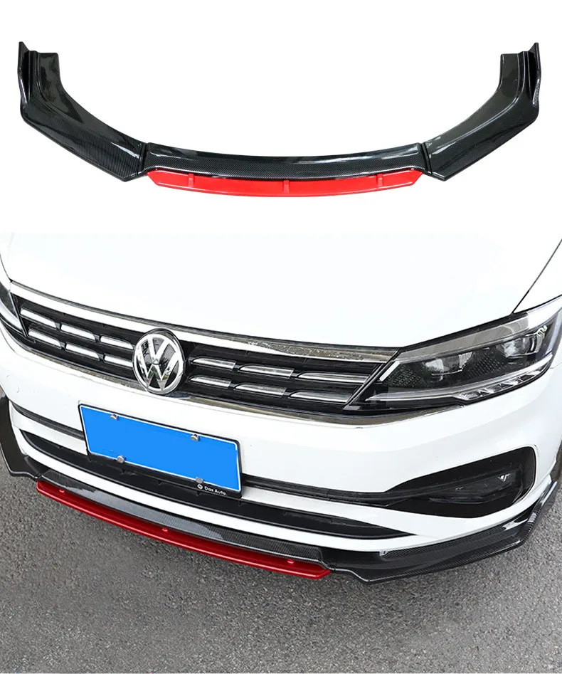 

Car Front Bumper Lip Splitter Universal Spoiler Diffuser Lip Kit For Bmw E46 E60 E36 E39 F10 F30