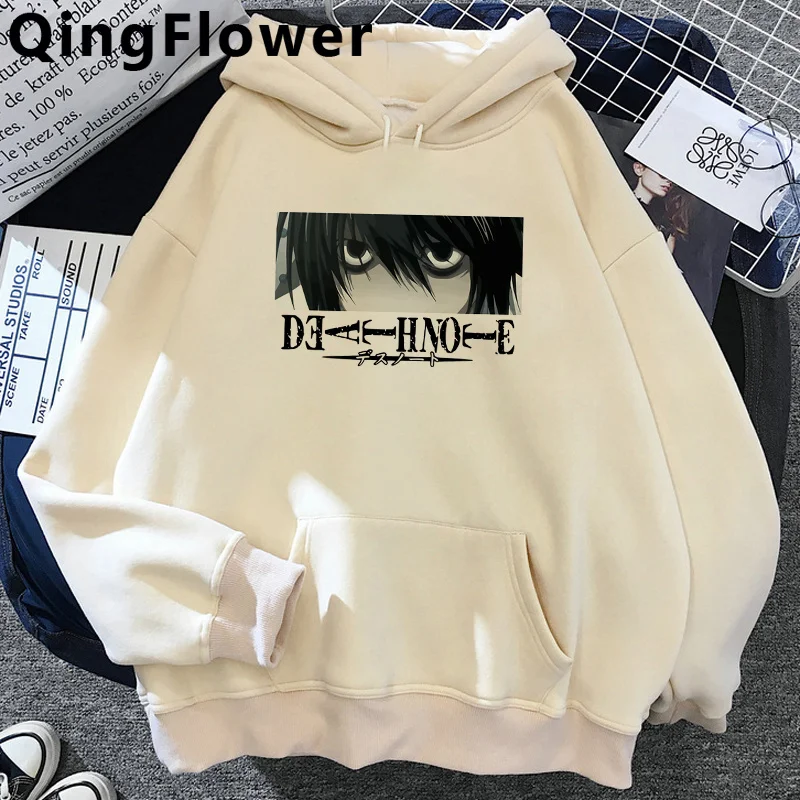 

Anime Kimetsu No Yaiba Demon Slayer Death Note Attack on Titan Shingeki No Kyojin hoodies y2k aesthetic men hoddies anime Korea