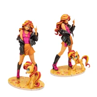 original anime figure my little pony 17 sunset shimmer action figures collectible model ornaments dolls toys gifts for kids