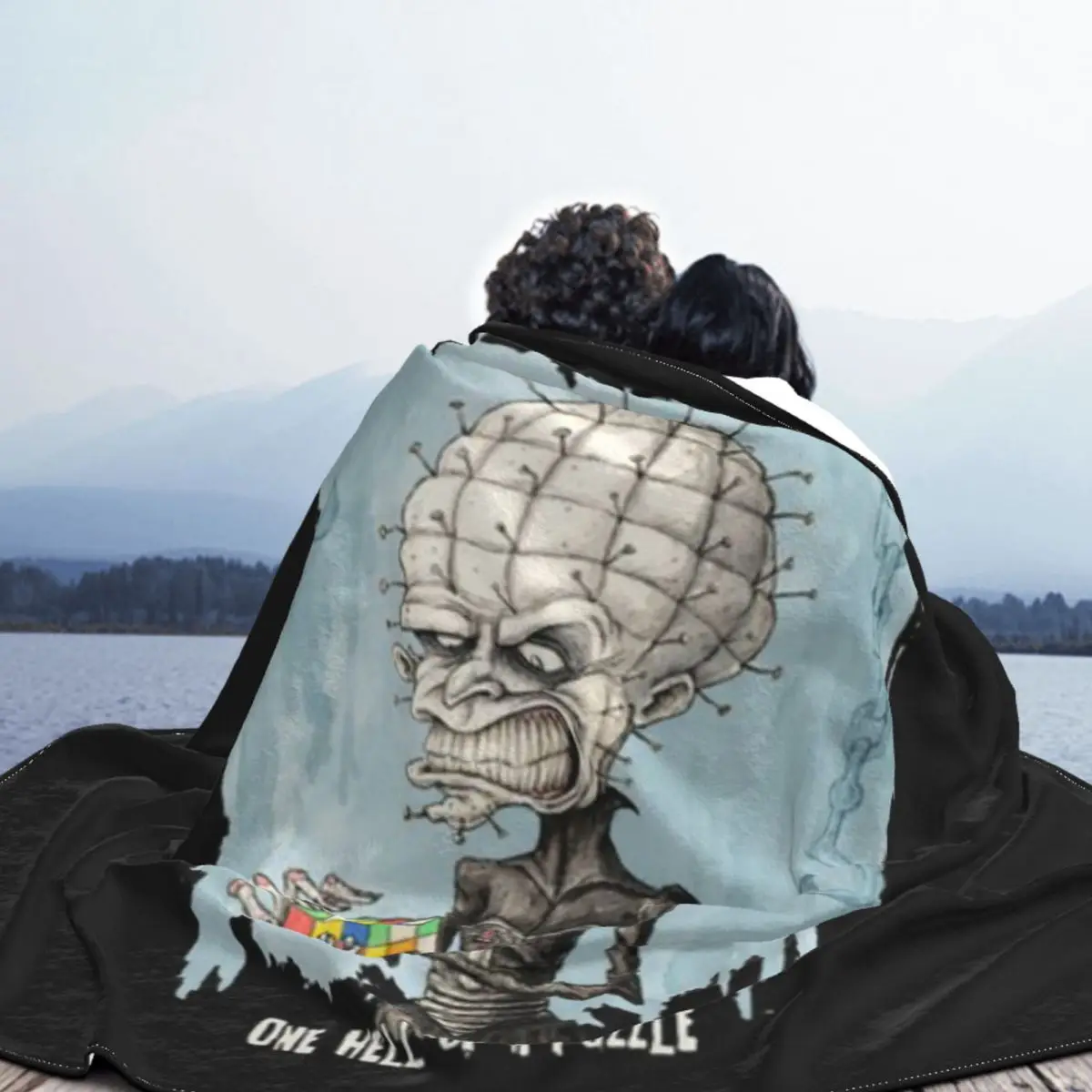 Один ад головоломки. Ультрамягкое одеяло из микрофлиса.