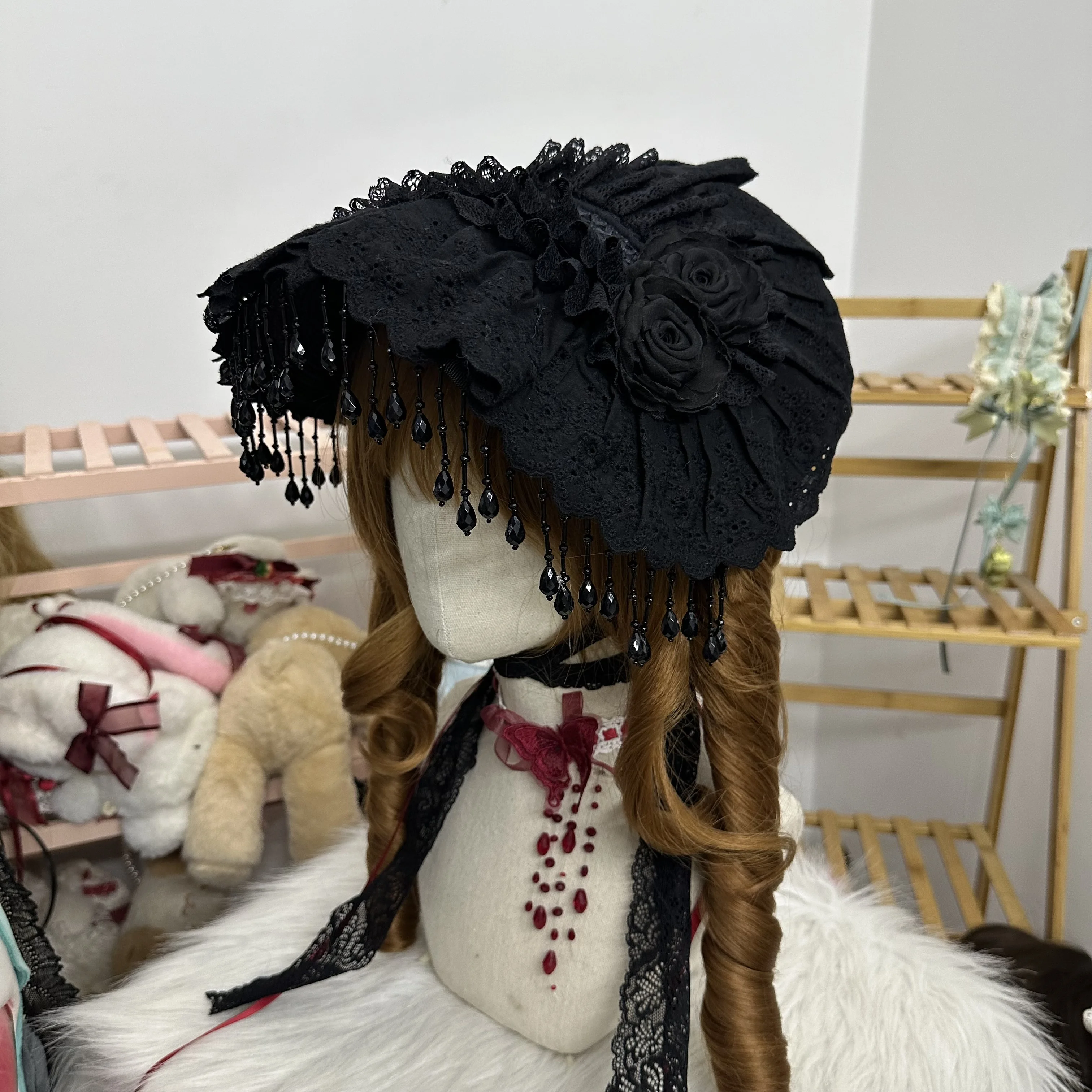 Оригинальная Готическая повязка на голову в стиле &quotЛолита&quot для диабло Bornet