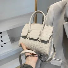 Trendy Crocodile Pattern Designer Small Purses And Handbags For Women 2022 New Brand Luxury Chain Ladies Shoulder Crossbody Bags