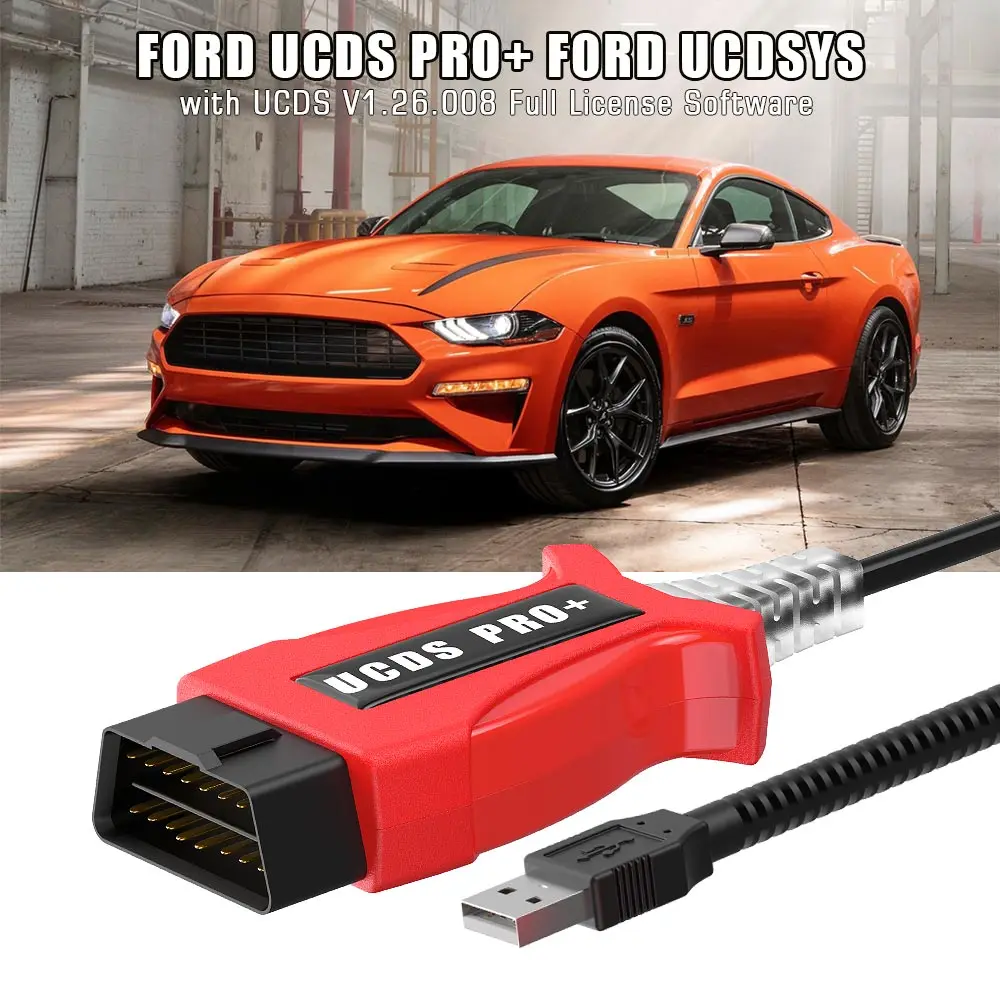 

For FOCOM UCDS PRO+ Newest V1.27.001 with 35 Tokens Full License UCDS Pro UCDS for Ford Full Activate